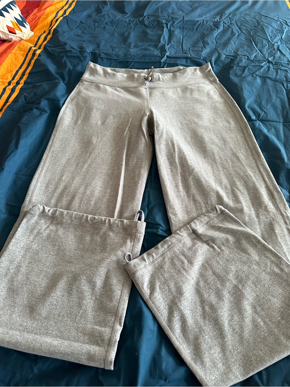 Lululemon gray Wide-Leg Lounge Pants
